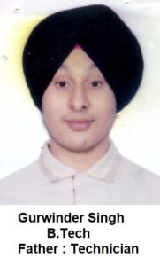 Gurwinder Singh B.Tech, Auto Technician